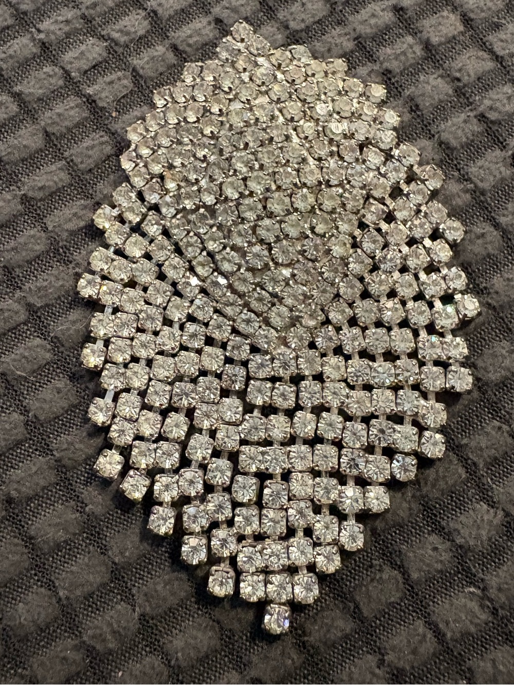 VINTAGE Rhinestone Statement Brooch